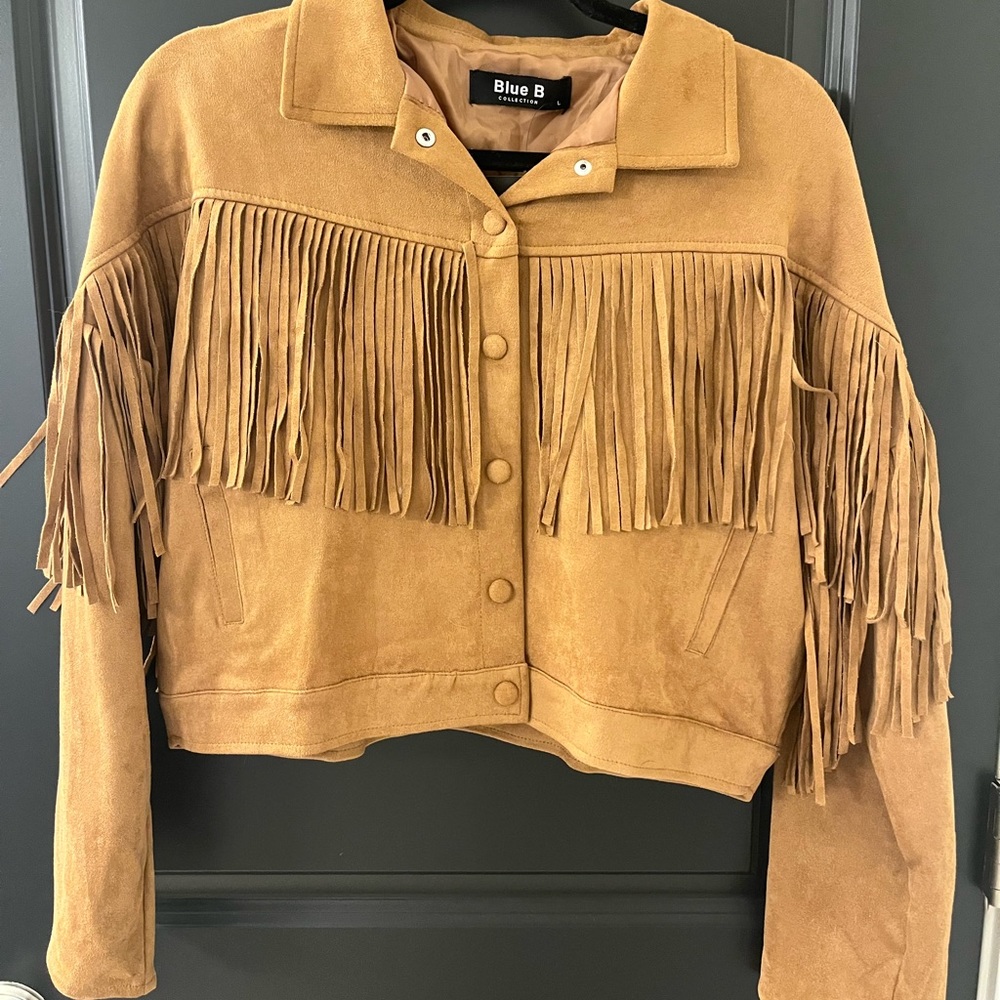 Super fun fringe jacket!